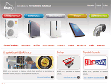 Tablet Screenshot of bears.cz
